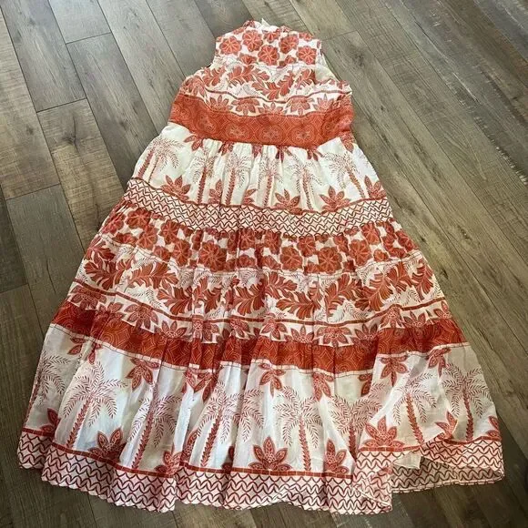 Johnny Was Maelle Sleeveless
Tiered Midi Dress size S - Picture 2 of 7